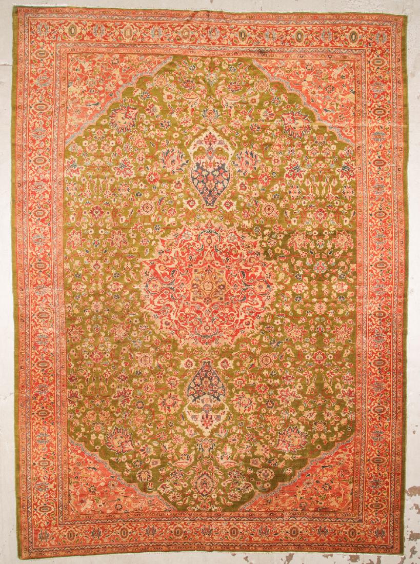 Antique Ziegler Mahal: 10'8'' x 14'10'' (1 of 5)