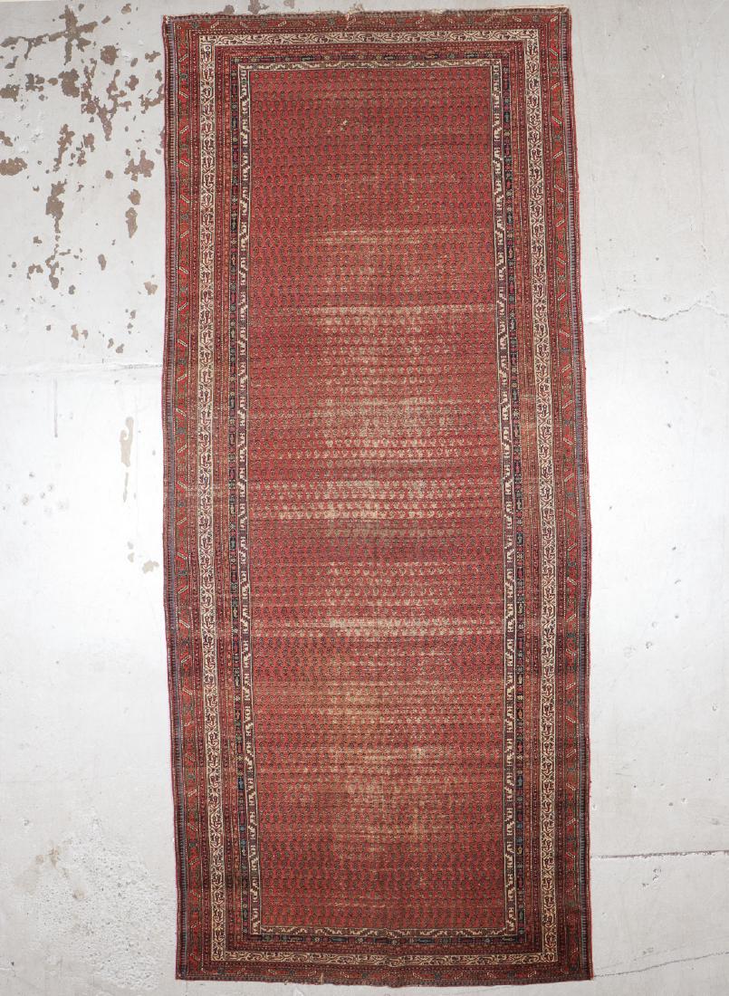 Antique West Persian Saraband Rug: 6'9'' x 15'11'' (1 of 5)