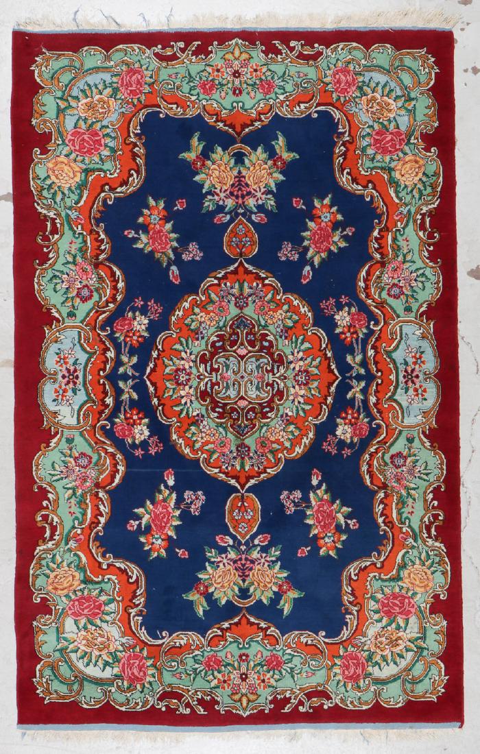 Semi-Antique Tabriz Rug: 4'8'' x 7'3'' (142 x 221 cm) (1 of 6)