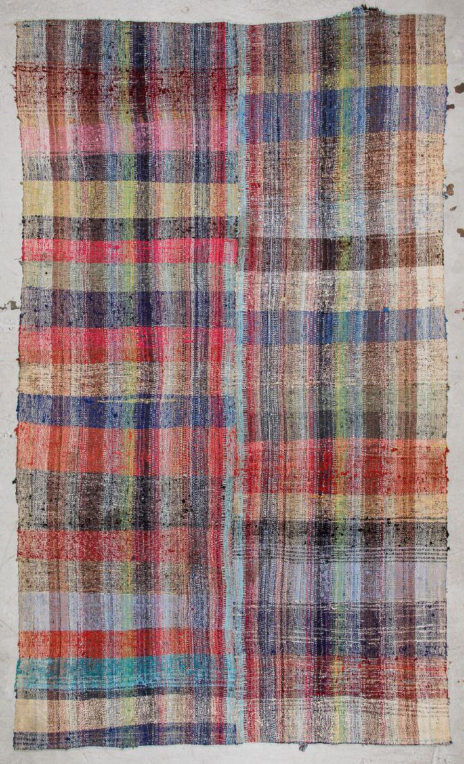 Vintage Kurdish Kilim: 6'8'' x 11'5'' (203 x 348 cm) (1 of 4)