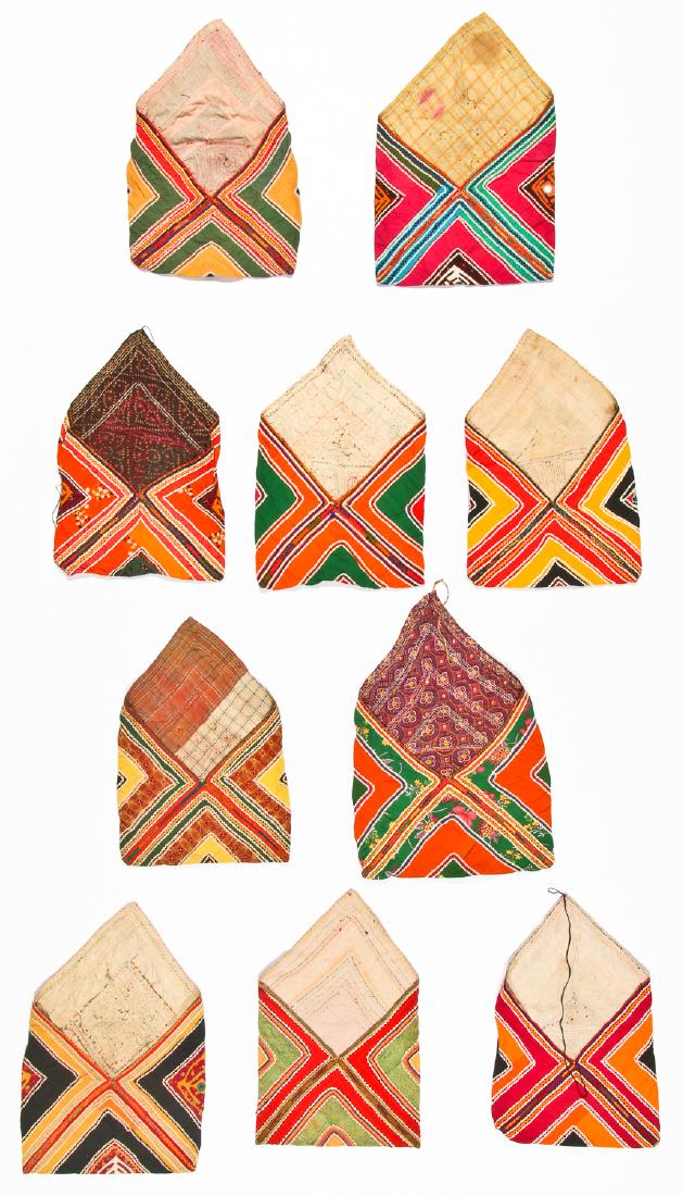 10 Old Banjara Embroidered Dowry Bags, India (1 of 4)