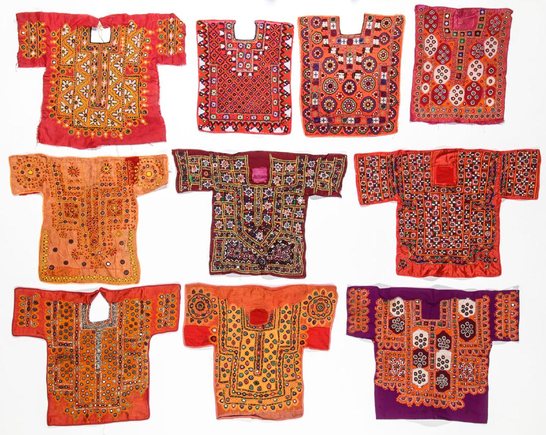10 Vintage Sind Embroidered Women's Blouses, India (1 of 9)
