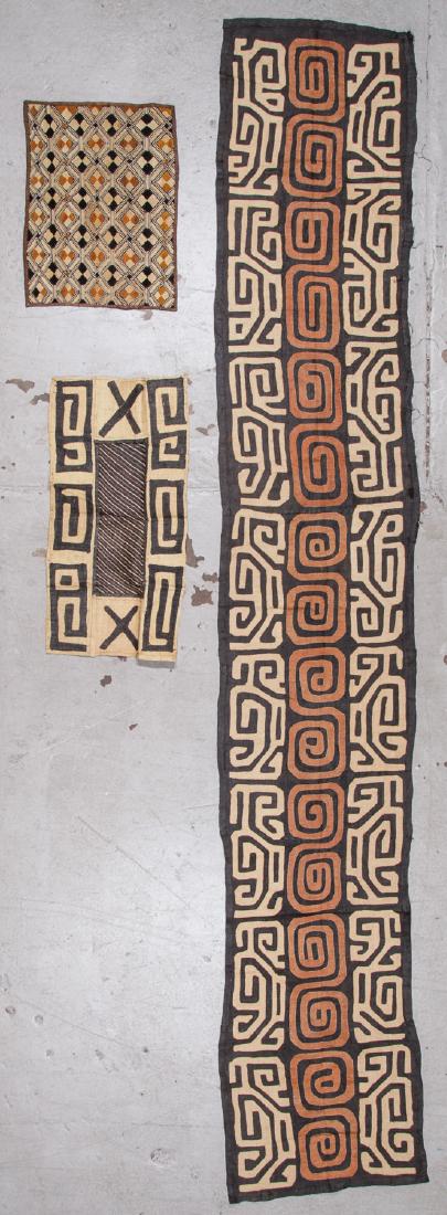 3 Old Kuba Textile Panels (1 of 4)