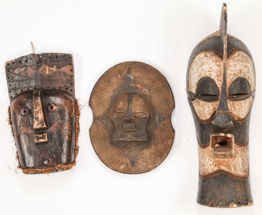 3 Songye Masks (1 of 2)
