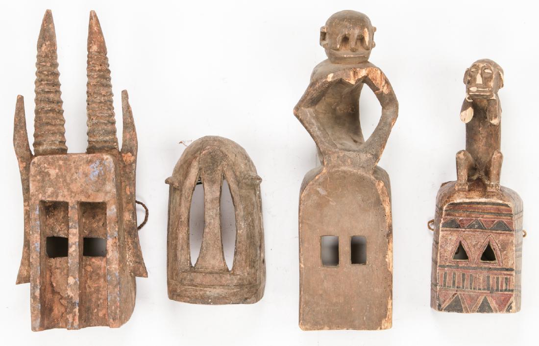 4 Dogon Masks (1 of 2)