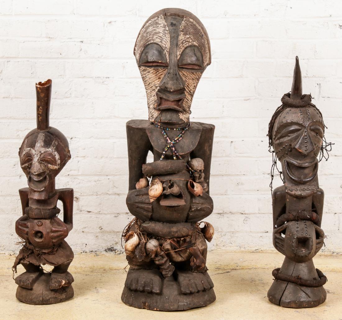 3 Songye Power Figures (1 of 4)