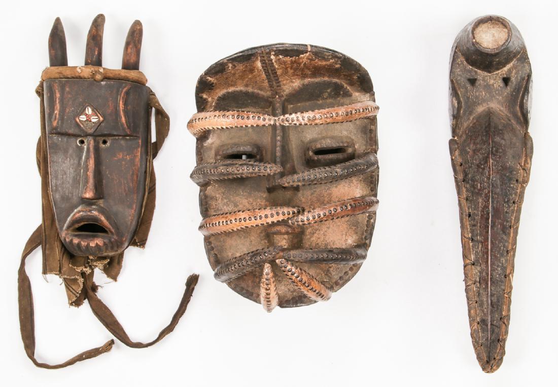 3 African Masks (1 of 3)