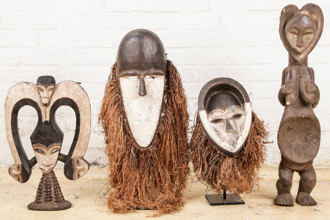 4 Kwele Artifacts (1 of 4)