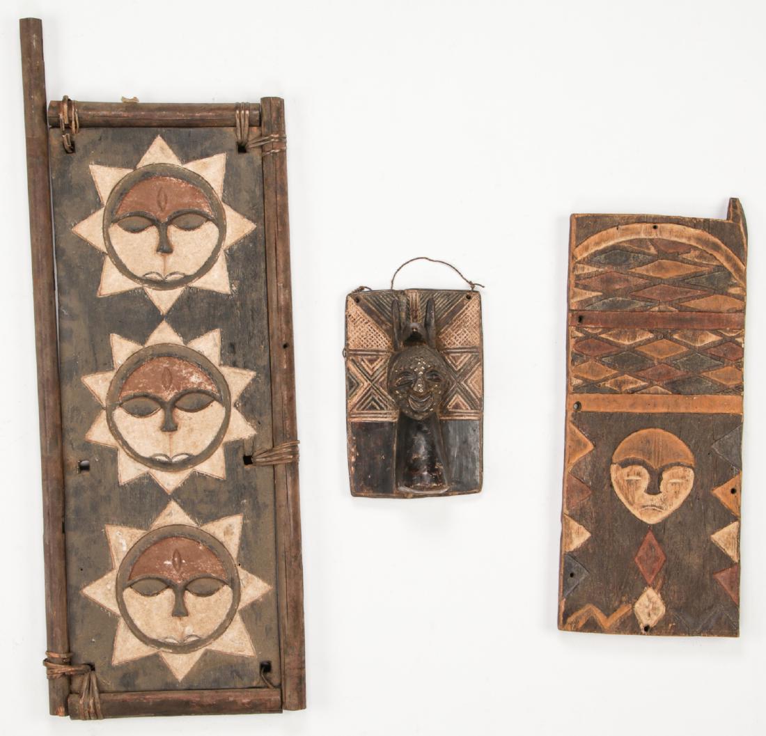 3 African Carved Wood Doors (1 of 2)