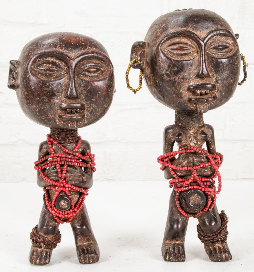 2 African Hemba Luba Figures (1 of 4)