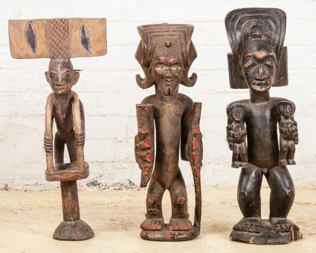 3 African Figures (1 of 4)