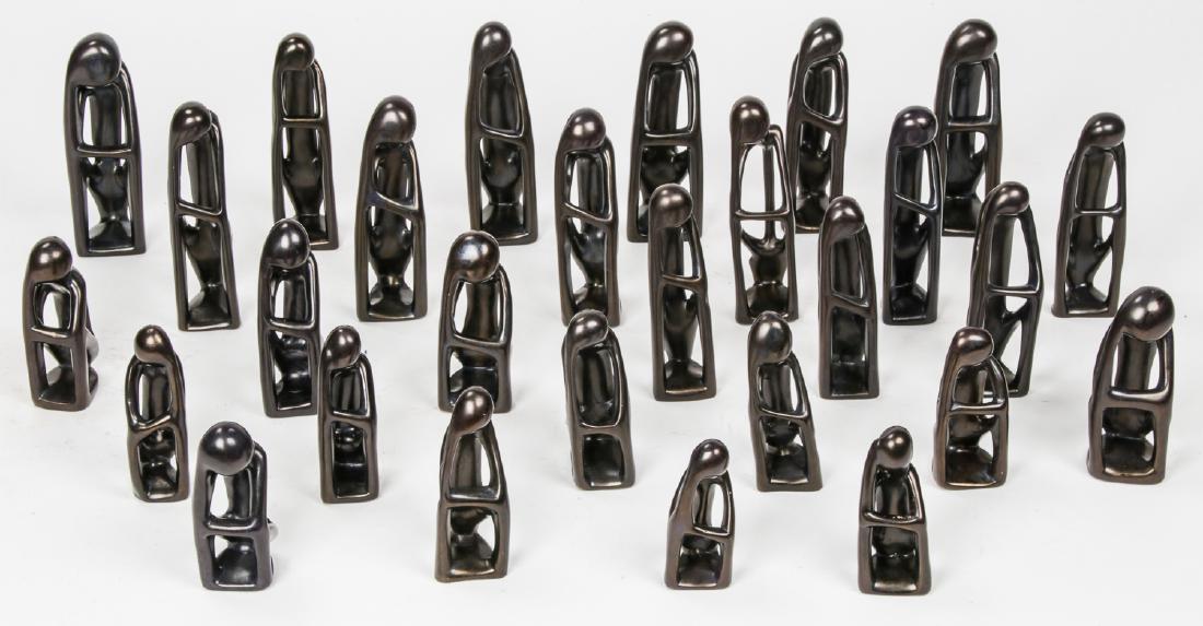 28 Shona Style African Stone Carvings. (1 of 4)