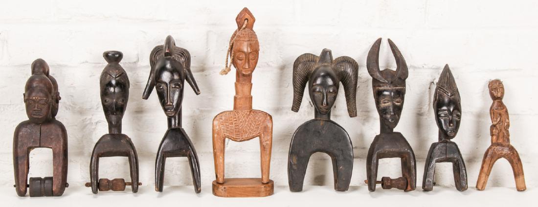 8 Assorted African Slingshots and Pulleys (1 of 5)