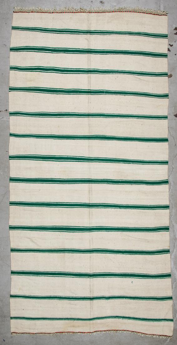 Vintage Moroccan Kilim: 5'11'' x 11'5'' (180 x 348 cm): Vintage Moroccan Kilim, Morocco: 5'11'' x 11'5'' (180 x 348 cm). Please Take Note: THIS IS A NO HIDDEN RESERVE AUCTION. We are accepting bids commencing at the START PRICE posted online.