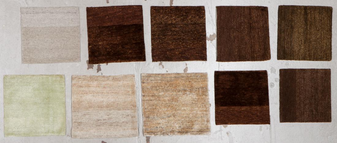 10 Modern Wool/Silk Tibetan Small Rugs: Largest: 1'8'': 10 Modern Wool/Silk Tibetan Small Rugs, Nepal: Largest: 1'8'' x 1'10'' (51 x 56 cm). Please Take Note: THIS IS A NO HIDDEN RESERVE AUCTION. We are accepting bids commencing at the START PRICE posted o