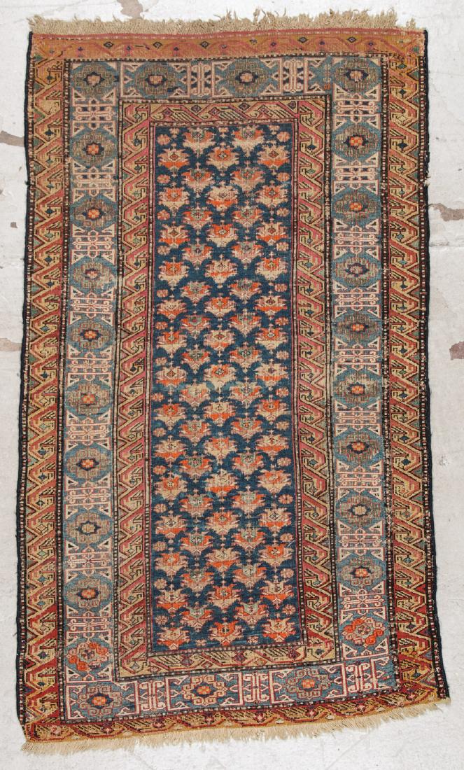 Antique Sumak Rug: 3'6'' x 6' (107 x 183 cm) (1 of 6)