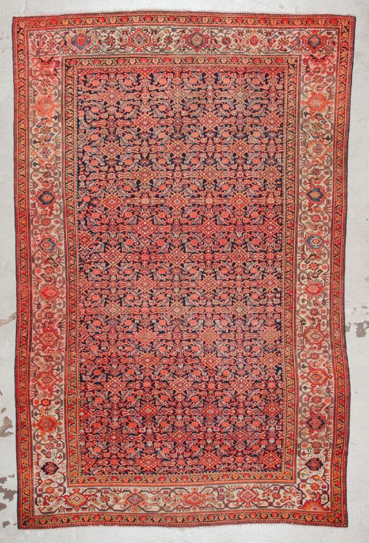 Antique Malayer Rug: 6'6'' x 9'11'' (198 x 302 cm) (1 of 5)