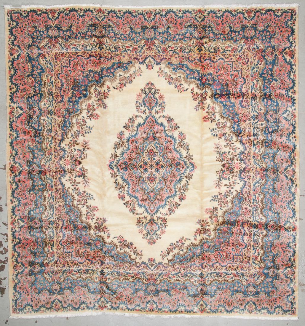 Semi-Antique Kazvin Rug: 12' x 13'4'' (366 x 406 cm): Semi-Antique Kazvin Rug: 12' x 13'4'' (366 x 406 cm), Persia, mid 20th c.