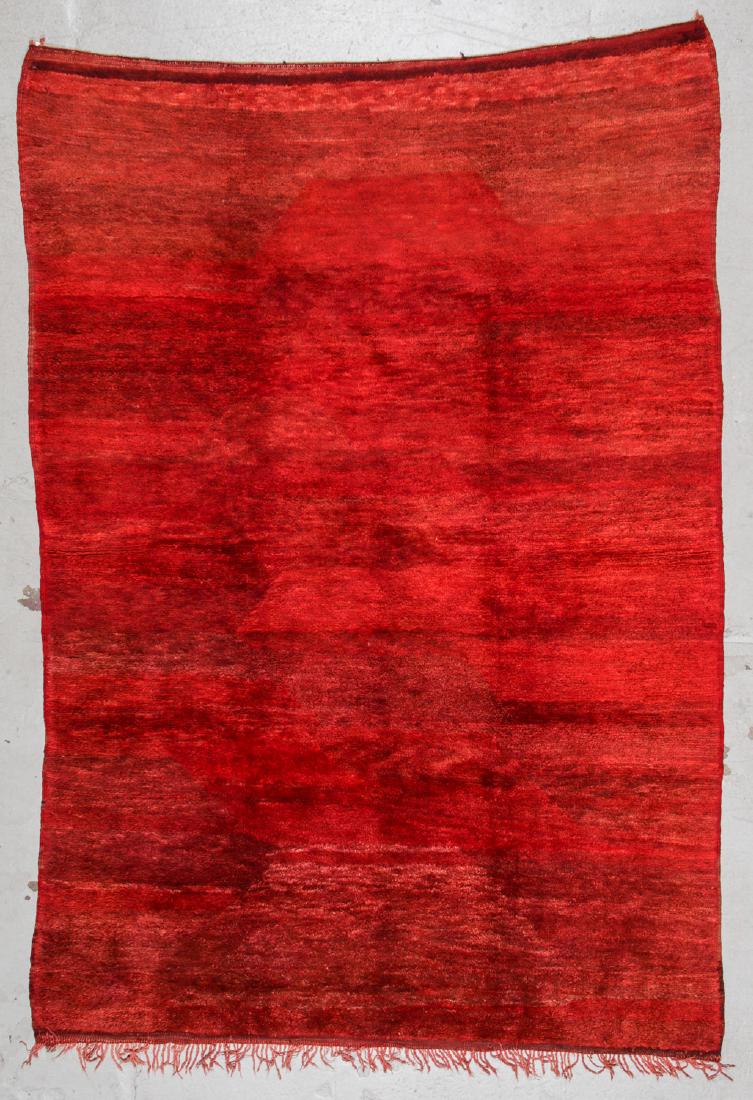 Mid Century Moroccan Rug: 5'10'' x 8'9'' (178 x 267 cm) (1 of 5)