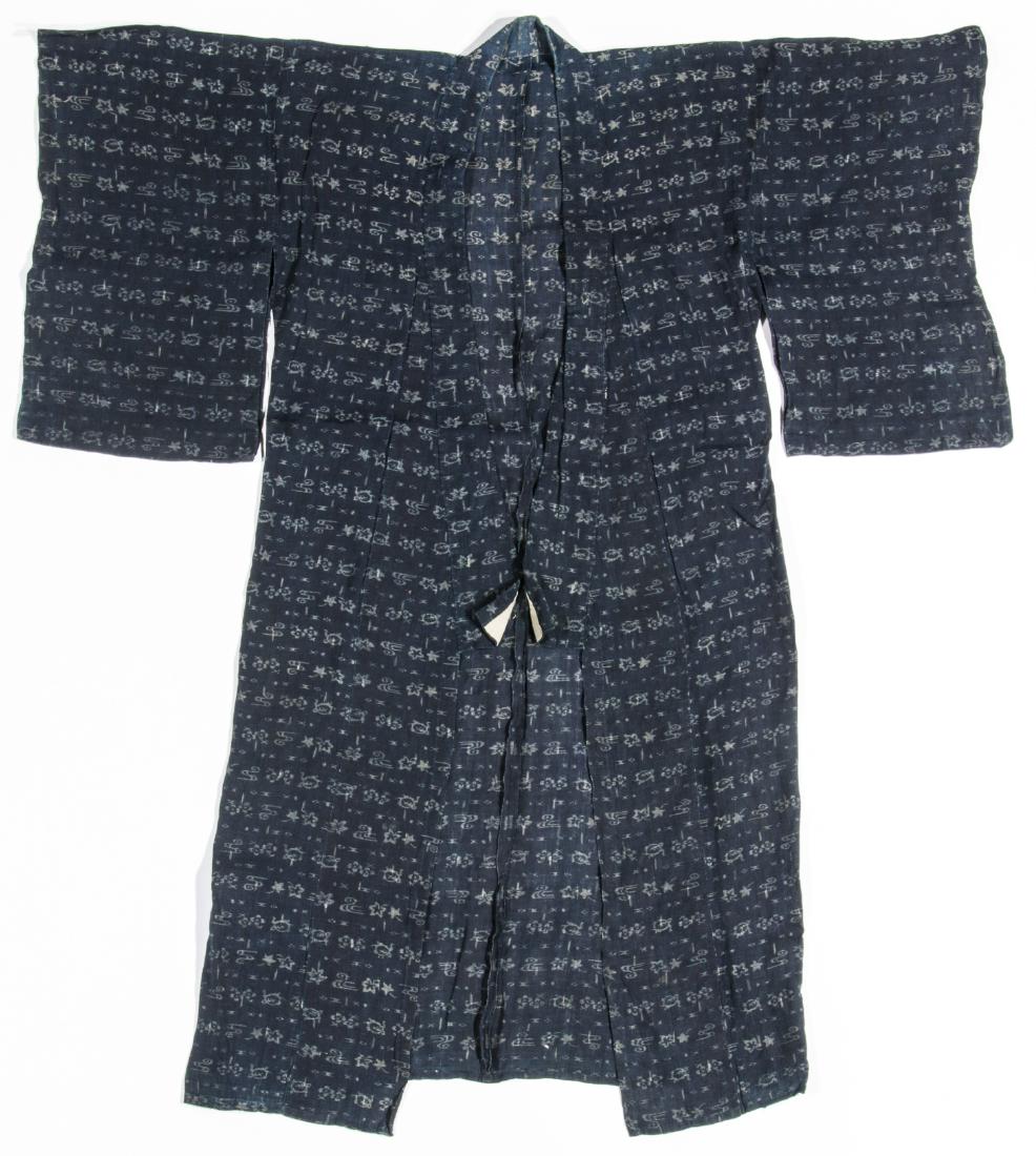 Antique Japanese Kimono, Longevity Turtle Design (1 of 6)