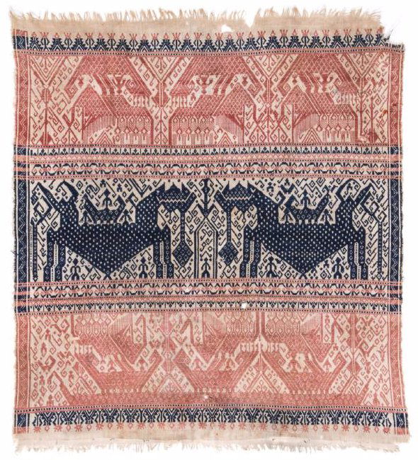 Ceremonial Ship Cloth/Tampan, South Sumatra, Early (1 of 4)