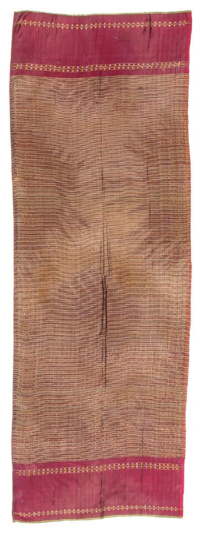 Antique Cambodian Silk Ikat Textile (1 of 3)