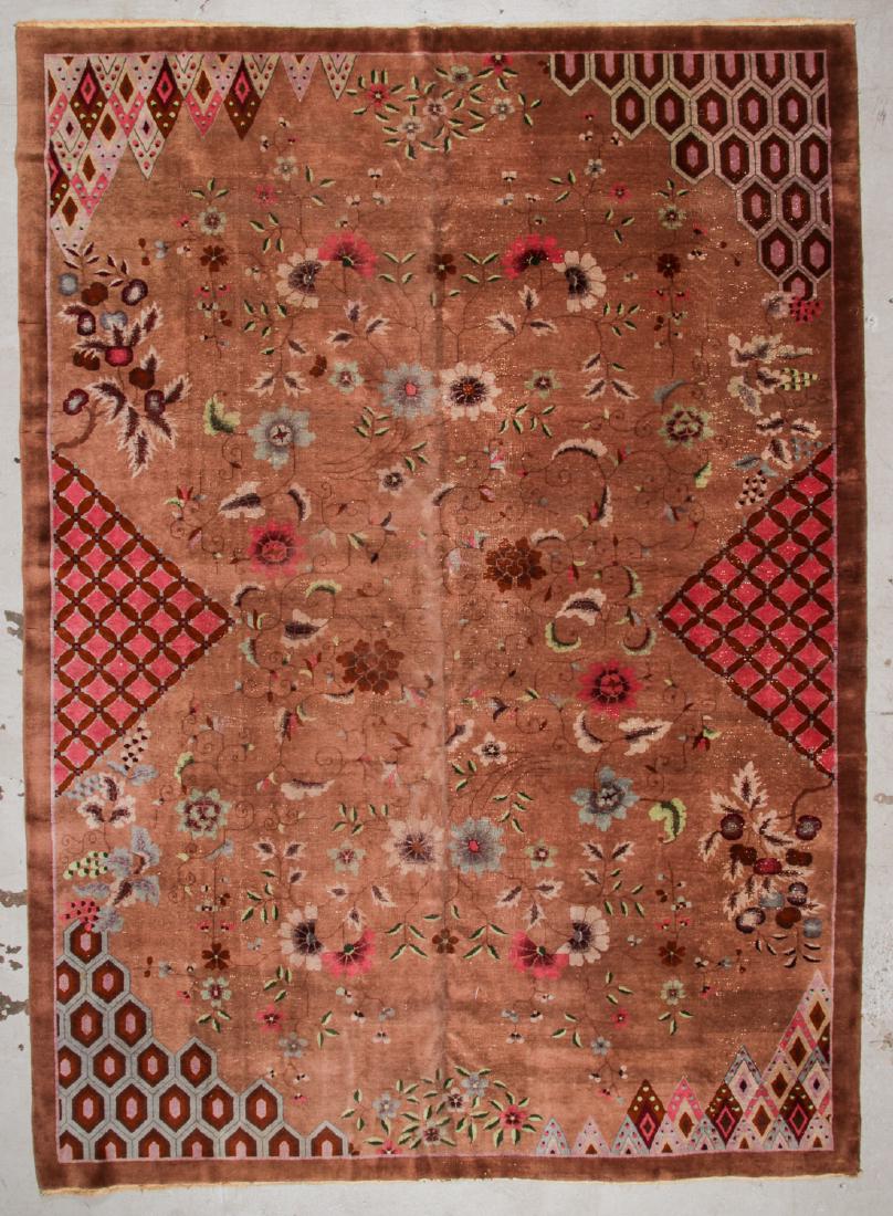 Chinese Art Deco Rug: 9'9'' x 13'8'' (297 x 417 cm) (1 of 5)