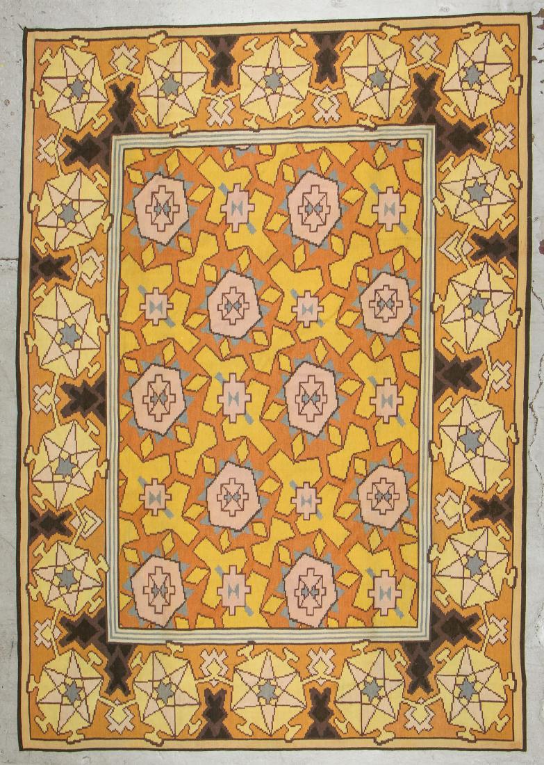 Vintage Aubusson Wool Bezalel Tapestry (1 of 4)