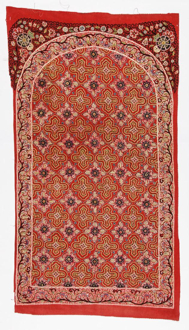 Antique Persian Resht/Rashti Embroidered Tapestry (1 of 4)