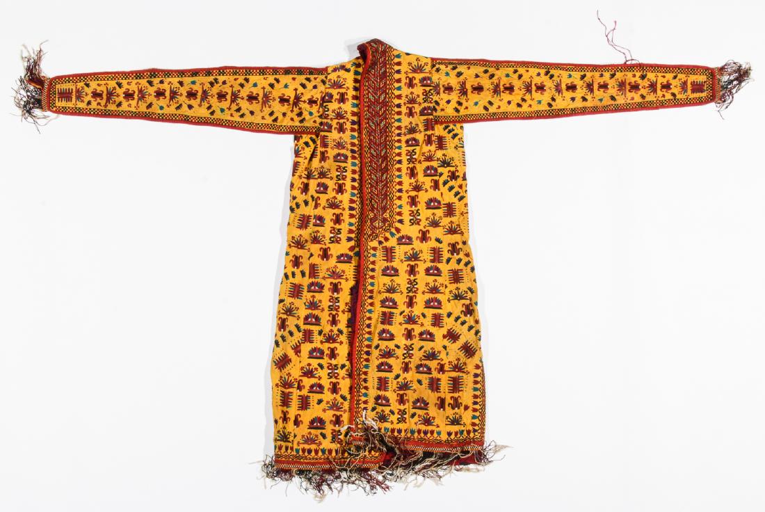 Vintage Turkmen Woman's Chirpy with Yellow Ground (1 of 9)