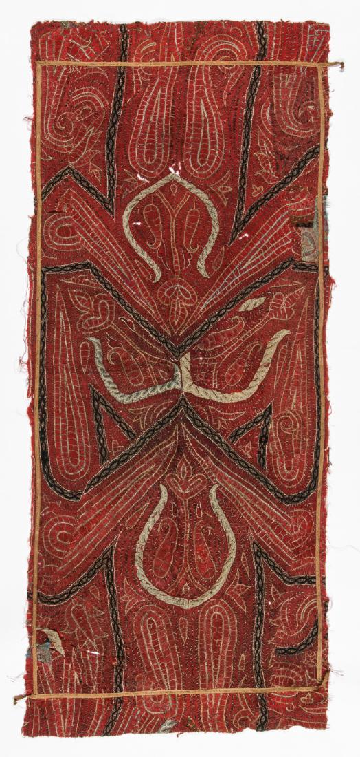 Antique Kashmir Shawl Fragment, India, 19th C. (1 of 4)