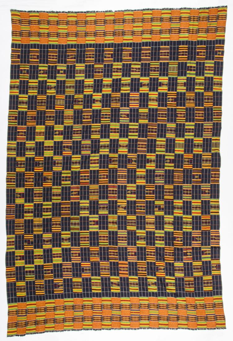 Kente Cloth, Ghana, Early/Mid 20th C (1 of 4)