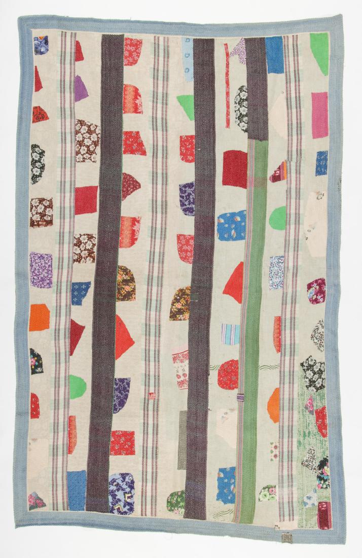 Extra Fine Kantha Quilt, India, Rajasthan (1 of 5)