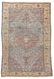 Antique Sarouk Rug: 3'4'' x 4'11'' - 6