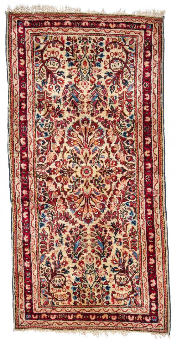 Semi-Antique Sarouk Rug: 2'1'' x 4'2'' (1 of 6)