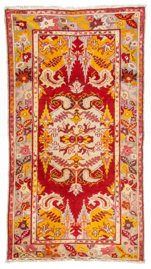 Antique Turkish Rug: 3' x 5'6'': Antique Turkish Rug, Turkey: 3' x 5'6'' (91 x 168 cm). The Great Cyber Monday No Reserve Rug Auction! No Hidden or Confidential Reserves. Bids Accepted at the Online START PRICE.