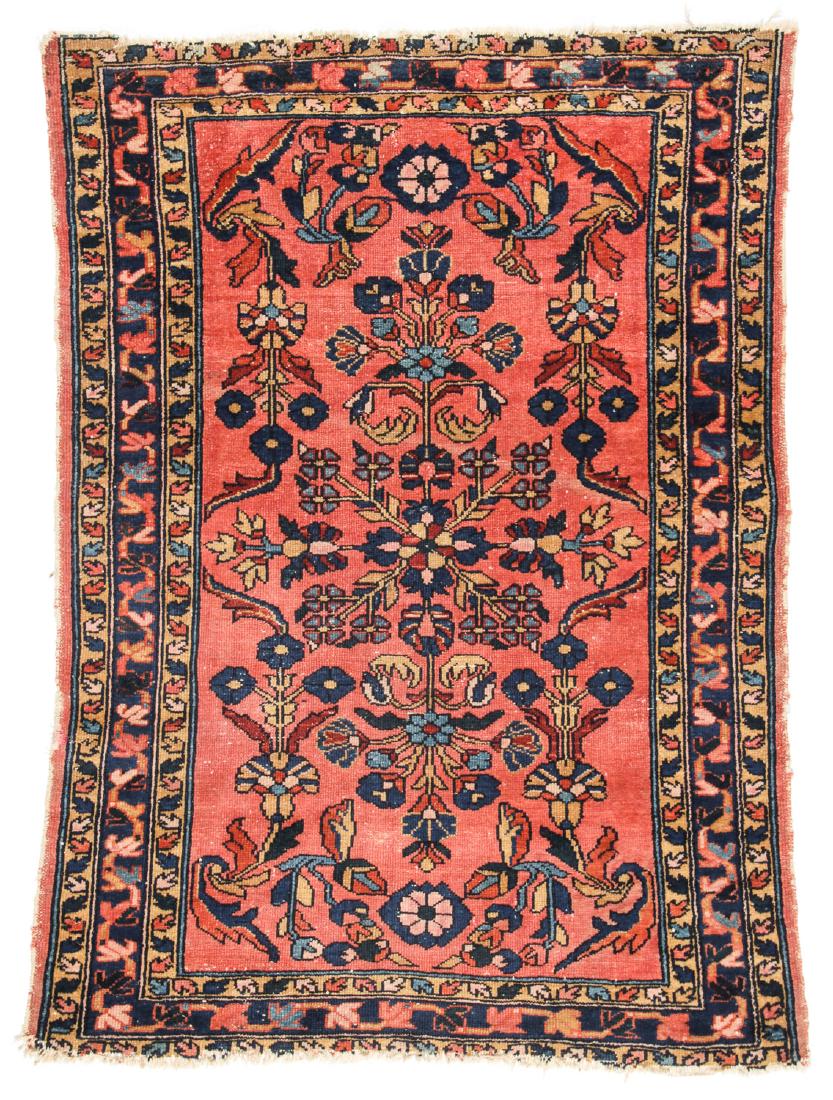 Semi-Antique Hamadan Rug: 3'4'' x 4'6'' (1 of 6)