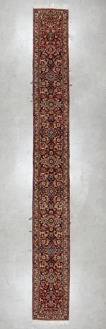 Long Sarouk Style Runner Rug: 2'5'' x 19'11'' (1 of 5)