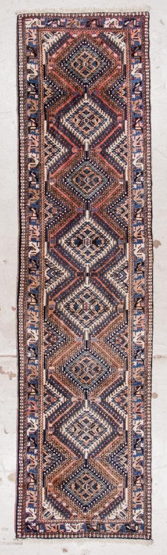 Semi-Antique Persian Ardebil Rug: 2'7'' x 9'11'' (1 of 6)