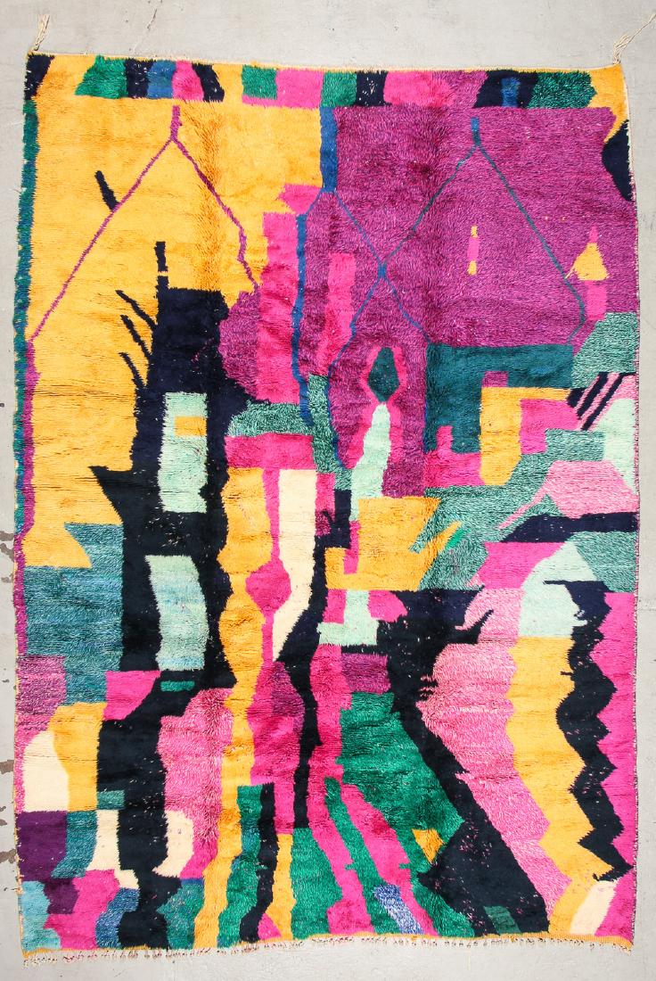 Modern Moroccan Rug: 8'10'' x 12'9'' (1 of 5)