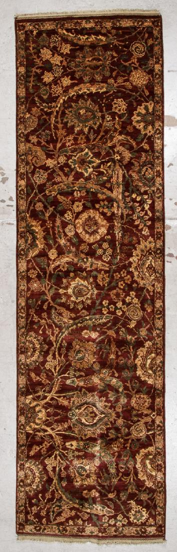 Modern Indo Persian Rug: 3'7'' x 12'6'' (1 of 5)