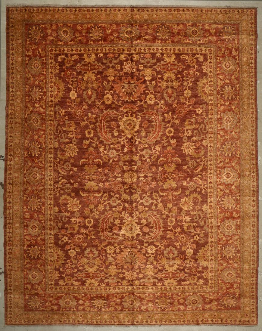 Sultanabad Style Rug: 10'10'' x 13'5'': Sultanabad Style Rug: 10'10'' x 13'5'' (330 x 409 cm). Afghanistan, modern, hand-knotted, hand-spun wool yarn. The Great Cyber Monday No Reserve Rug Auction! No Hidden or Confidential Reserves. Bids A