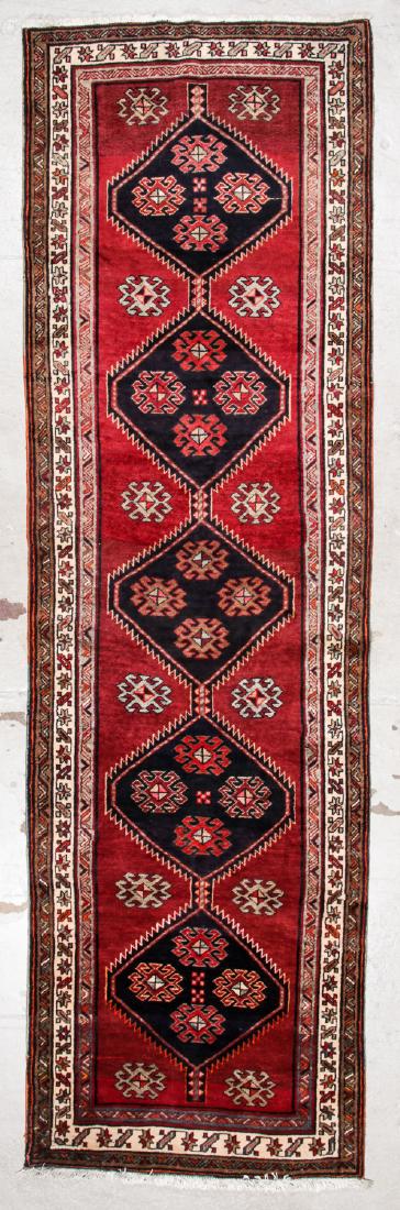 Vintage Hamadan Rug: 3'9'' x 12'4'' (1 of 5)