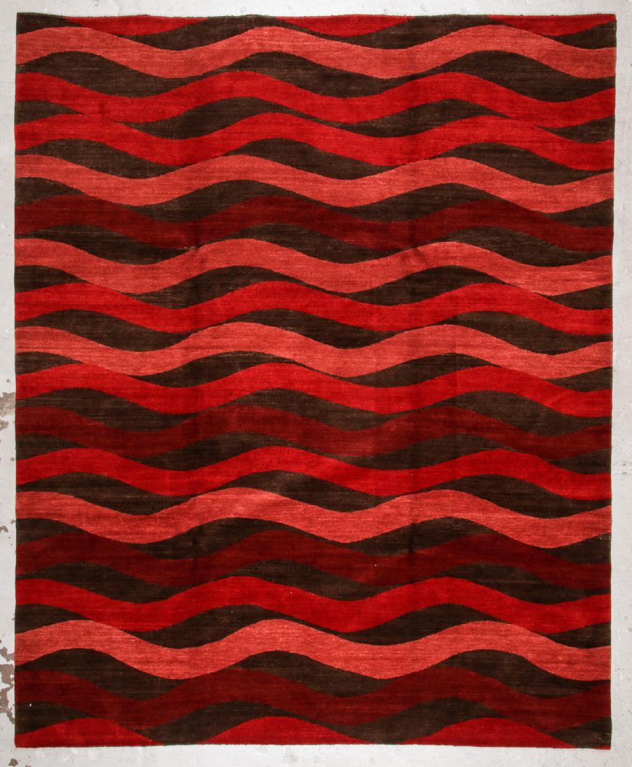 Modern Tibetan Wool & Silk Rug: 8'4'' x 10'2'' (1 of 5)