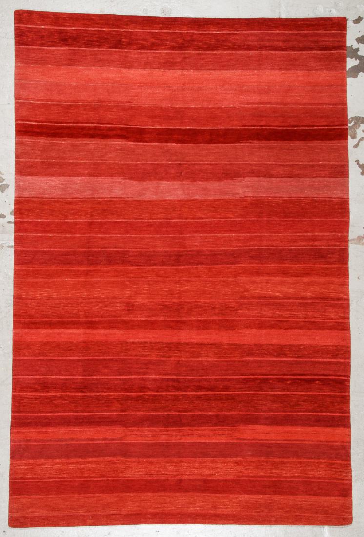 Modern Tibetan Wool & Silk Rug: 5'11'' x 9': Modern Tibetan Wool & Silk Rug, Nepal: 5'11'' x 9' (180 x 274 cm). The Great Cyber Monday No Reserve Rug Auction! No Hidden or Confidential Reserves. Bids Accepted at the Online START PRICE.