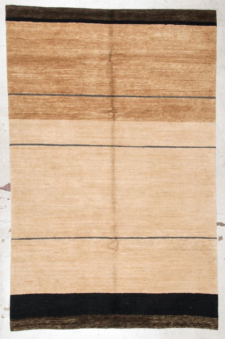 Modern Tibetan Wool & Silk Rug: 5'8'' x 8'7'': Modern Tibetan Wool & Silk Rug, Nepal: 5'8'' x 8'7'' (173 x 262 cm). The Great Cyber Monday No Reserve Rug Auction! No Hidden or Confidential Reserves. Bids Accepted at the Online START PRICE.