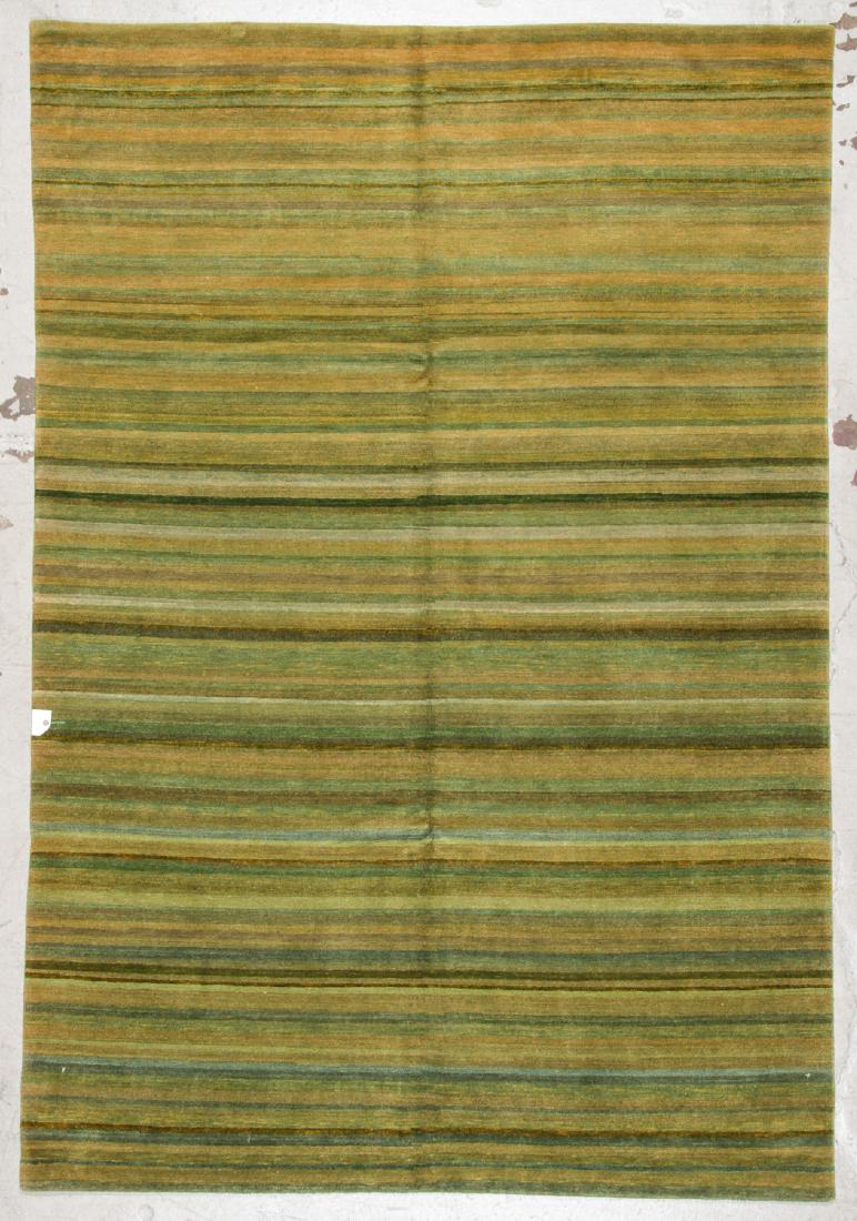 Modern Tibetan Rug: 6'2'' x 8'11'': Modern Tibetan Rug, Nepal: 6'2'' x 8'11'' (188 x 272 cm). The Great Cyber Monday No Reserve Rug Auction! No Hidden or Confidential Reserves. Bids Accepted at the Online START PRICE.