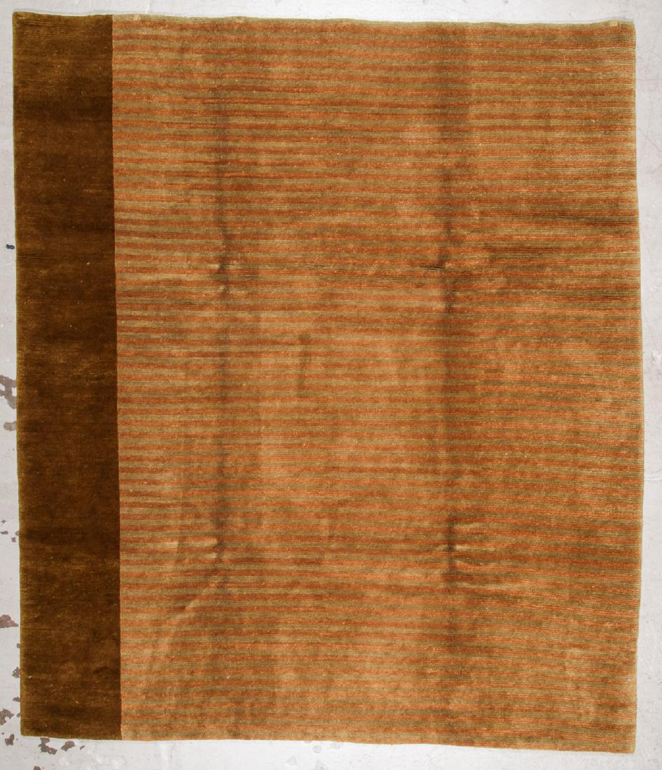 Modern Tibetan Wool & Silk Rug: 8'5'' x 9'10'': Modern Tibetan Wool & Silk Rug, Nepal: 8'5'' x 9'10'' (257 x 300 cm). The Great Cyber Monday No Reserve Rug Auction! No Hidden or Confidential Reserves. Bids Accepted at the Online START PRICE.