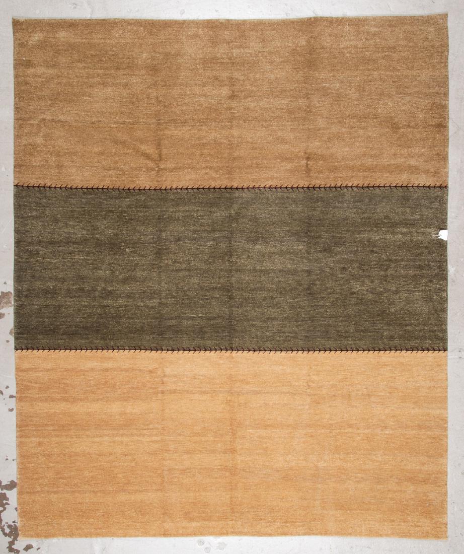 Modern Tibetan Rug: 8'1'' x 9'8'': Modern Tibetan Rug, Nepal: 8'1'' x 9'8'' (246 x 295 cm). The Great Cyber Monday No Reserve Rug Auction! No Hidden or Confidential Reserves. Bids Accepted at the Online START PRICE.