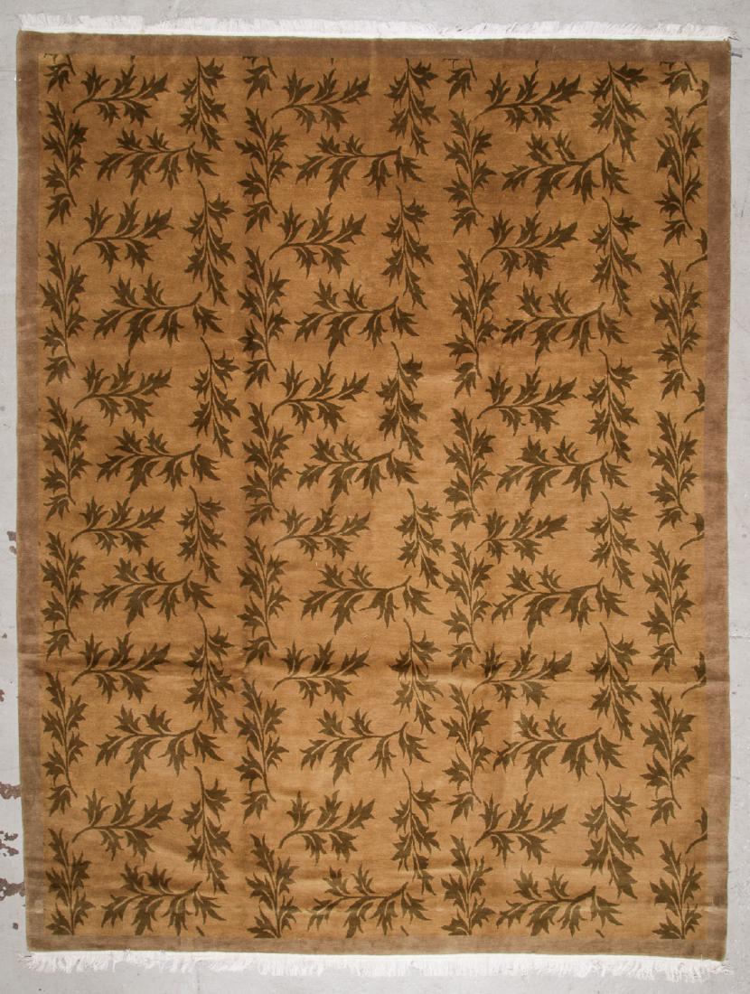 Modern Tibetan Rug: 9'1'' x 11'10'': Modern Tibetan Rug, Nepal: 9'1'' x 11'10'' (277 x 361 cm). The Great Cyber Monday No Reserve Rug Auction! No Hidden or Confidential Reserves. Bids Accepted at the Online START PRICE.